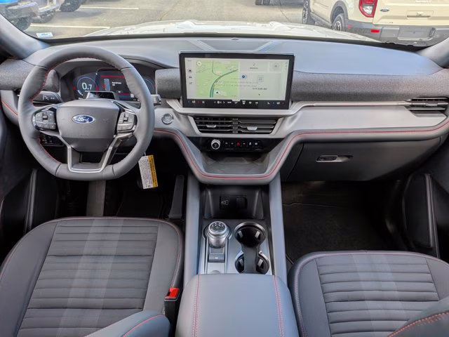 2026 White Ford Explorer ST-Line RWD SUV