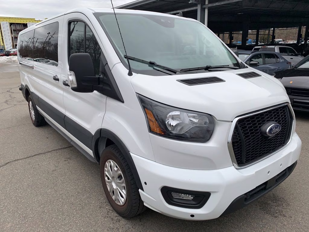 2024 Oxford White Ford Transit-350 XLT RWD Crossover