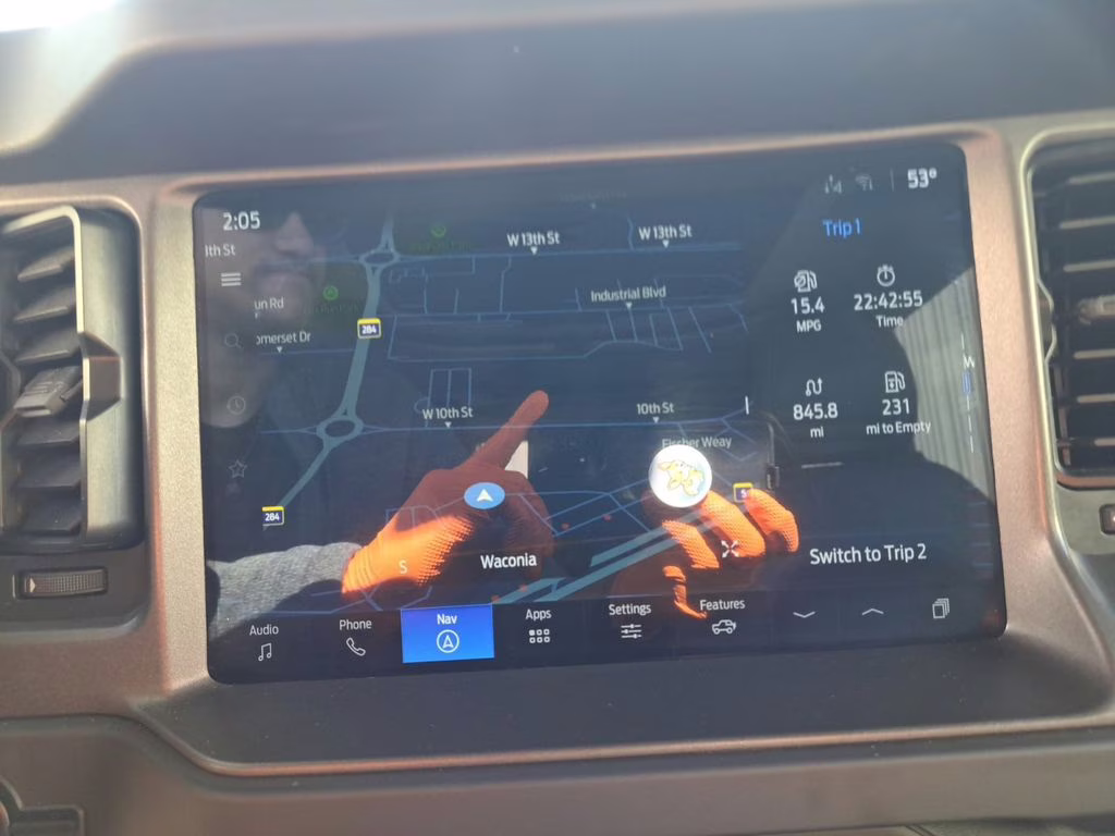 2025 Shadow Black Ford Bronco Badlands Hard Top 4X4 SUV