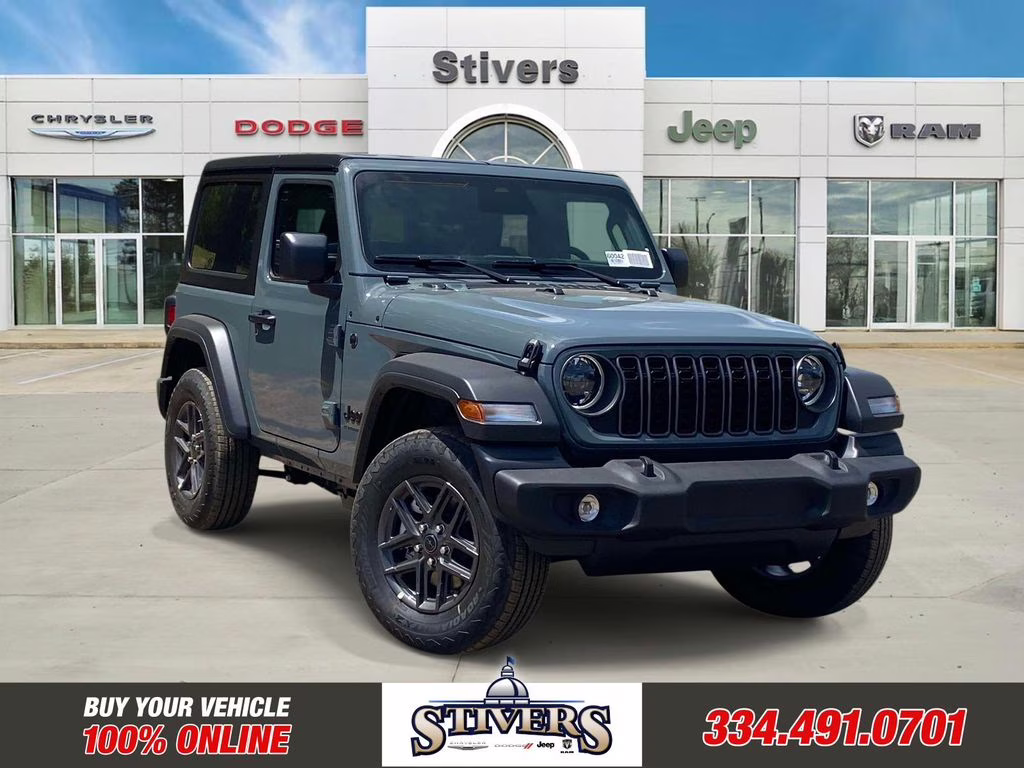 2026 Anvil Clear Coat Jeep Wrangler Sport S 4X4 SUV