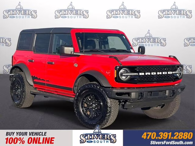 2024 Race Red Ford Bronco Wildtrak 4X4 SUV