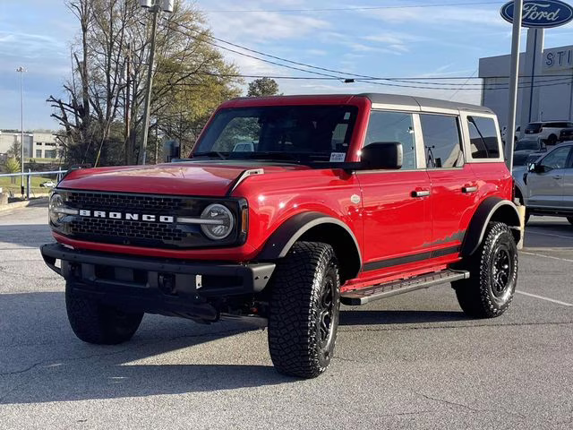 2024 Race Red Ford Bronco Wildtrak 4X4 SUV