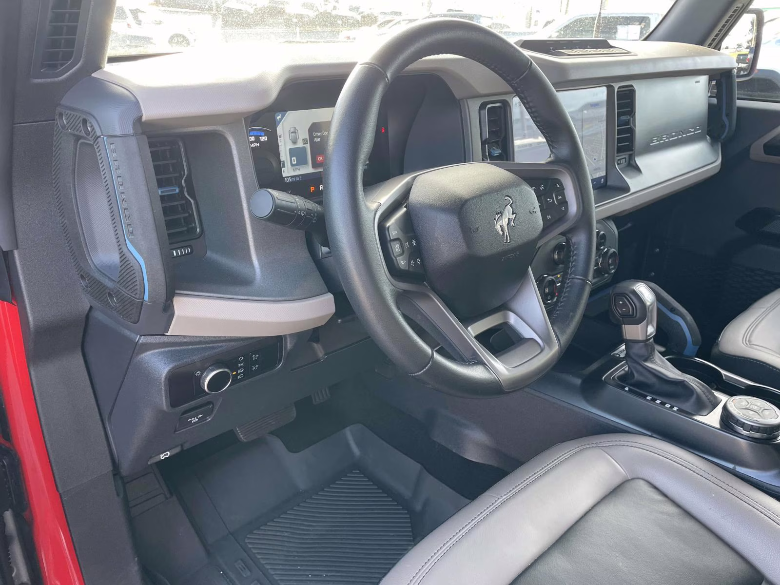 2024 Race Red Ford Bronco Wildtrak 4X4 SUV