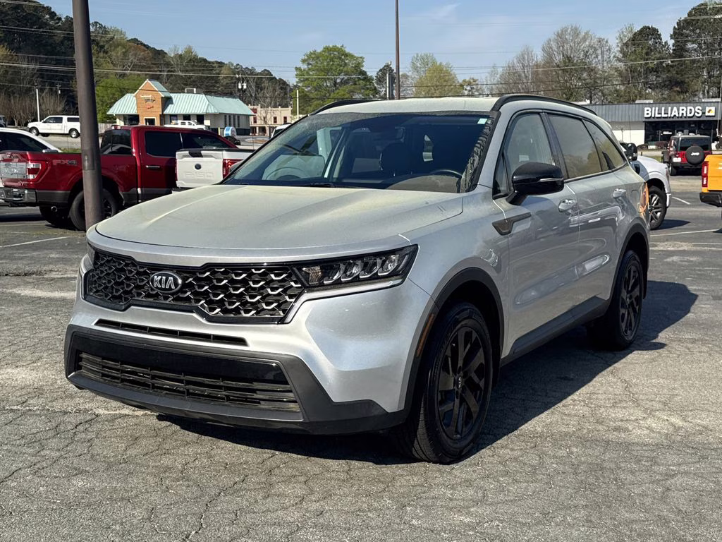 2021 Sparkling Silver Kia Sorento S AWD SUV