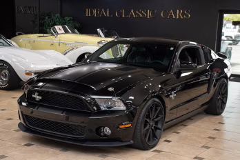 2012 Black Ford Mustang Shelby GT500 Super Snake Coupe