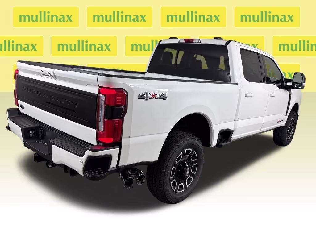 2026 Star White Metallic Tri-Coat Ford Super Duty F-350 SRW Platinum 4X4 Truck