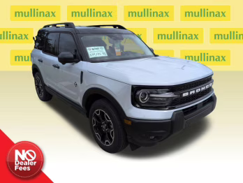 2026 Space White Metallic Ford Bronco Sport Outer Banks 4X4 SUV