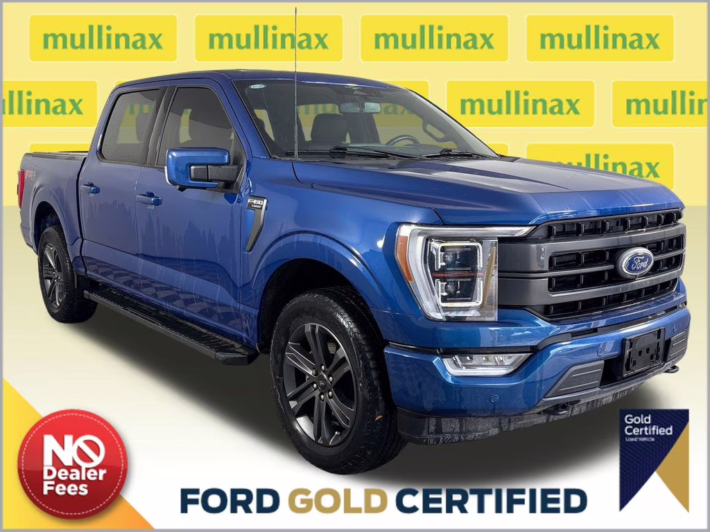 2023 Atlas Blue Metallic Ford F-150 Lariat 4X4 Truck