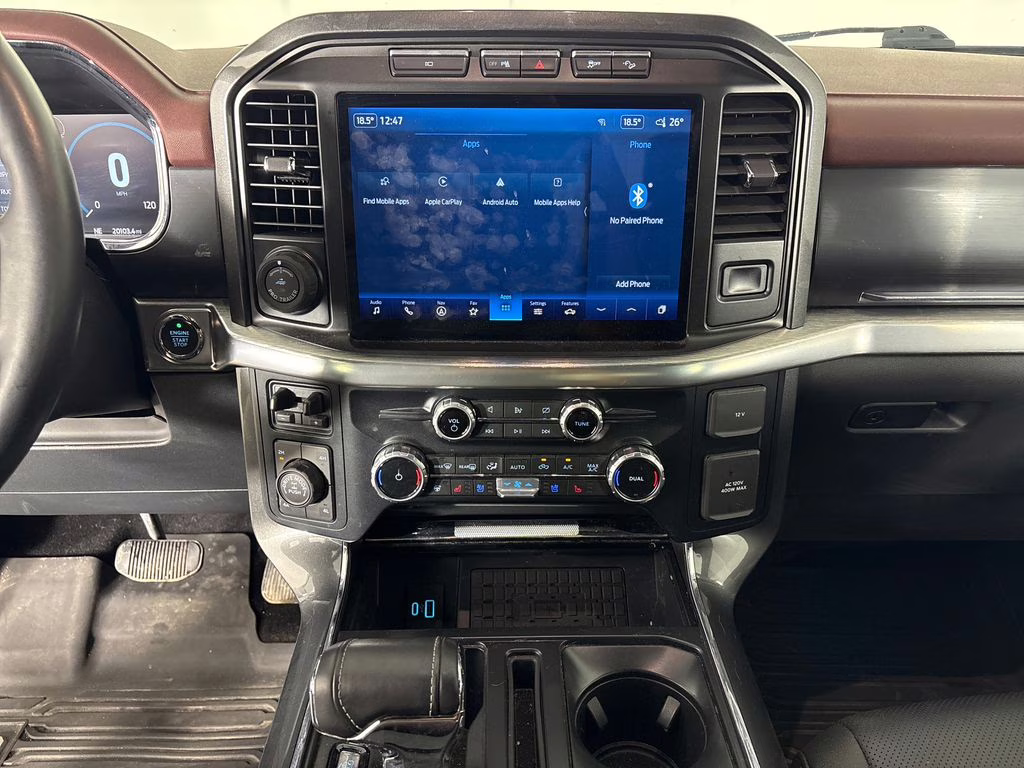 2023 Atlas Blue Metallic Ford F-150 Lariat 4X4 Truck