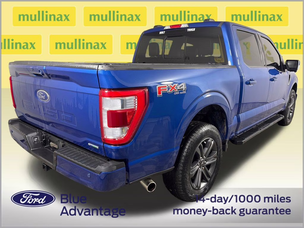 2023 Atlas Blue Metallic Ford F-150 Lariat 4X4 Truck