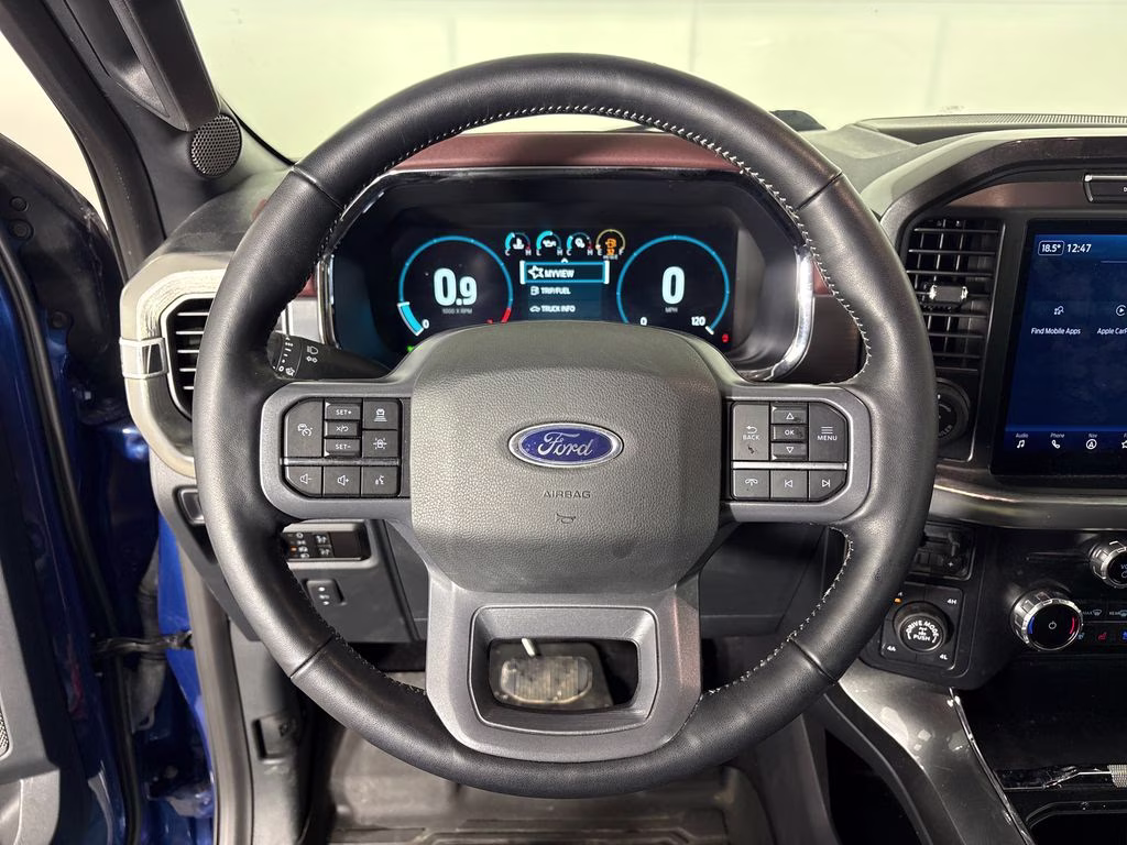 2023 Atlas Blue Metallic Ford F-150 XL 4X4 Truck