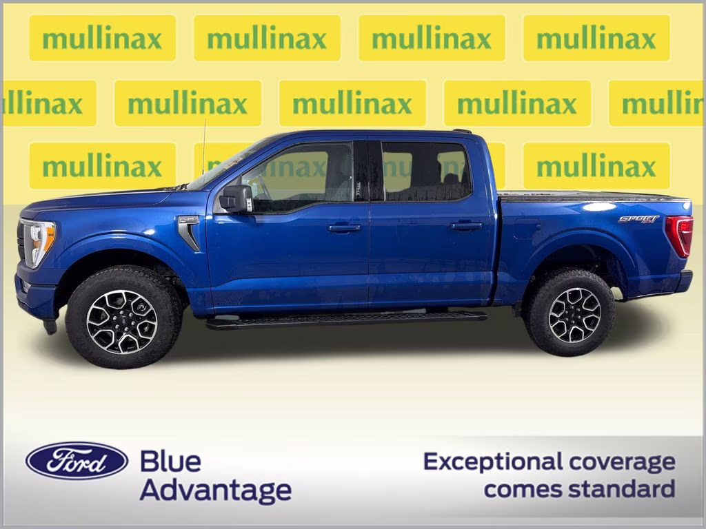 2023 Atlas Blue Metallic Ford F-150 XLT 4X4 Truck