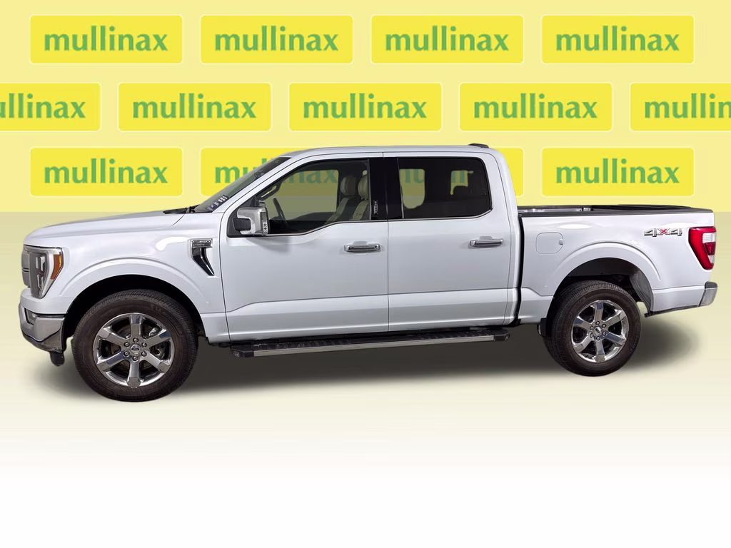 2021 White Metallic Ford F-150 Lariat 4X4 Truck