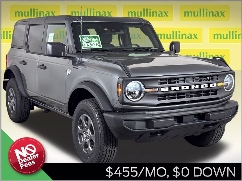 2026 Carbonized Gray Metallic Ford Bronco Big Bend 4X4 SUV