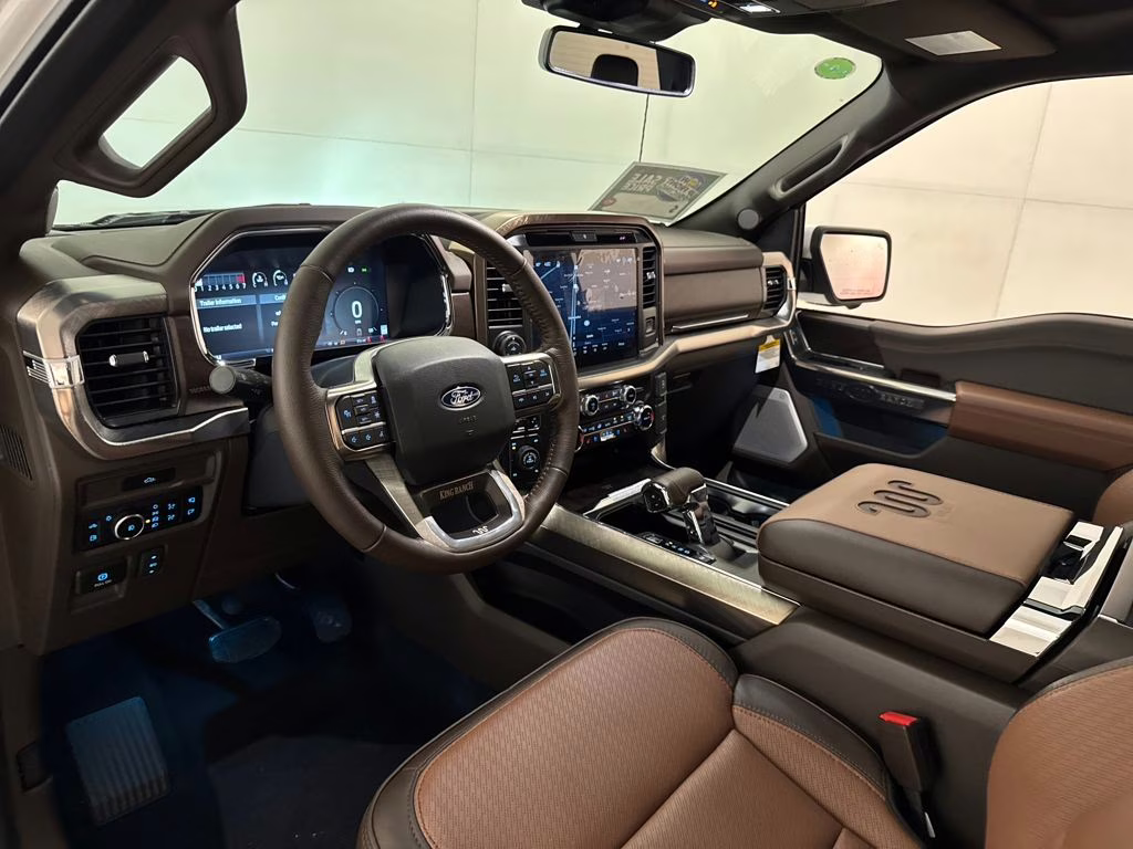 2026 Star White Metallic Tri-Coat Ford F-150 King Ranch 4X4 Truck