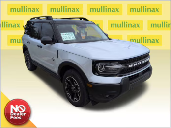 2026 Space White Metallic Ford Bronco Sport Outer Banks 4X4 SUV