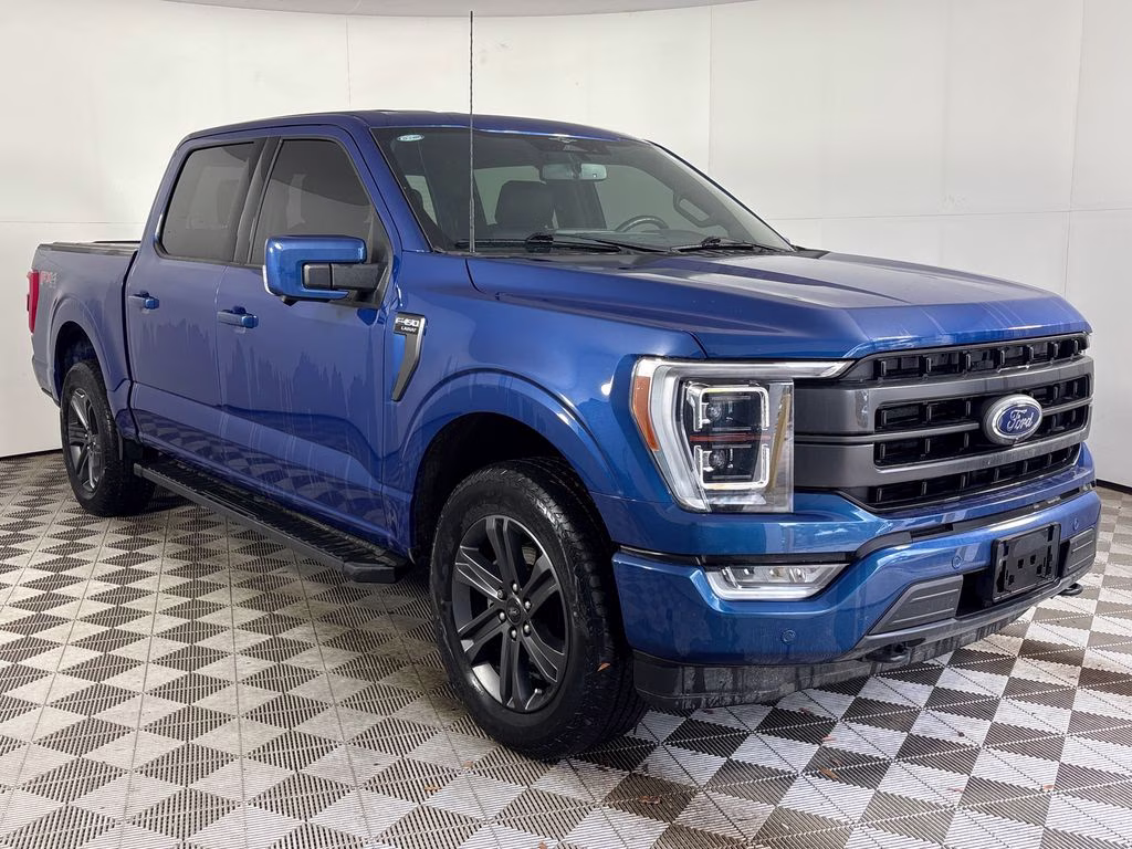 2023 Atlas Blue Metallic Ford F-150 XL 4X4 Truck