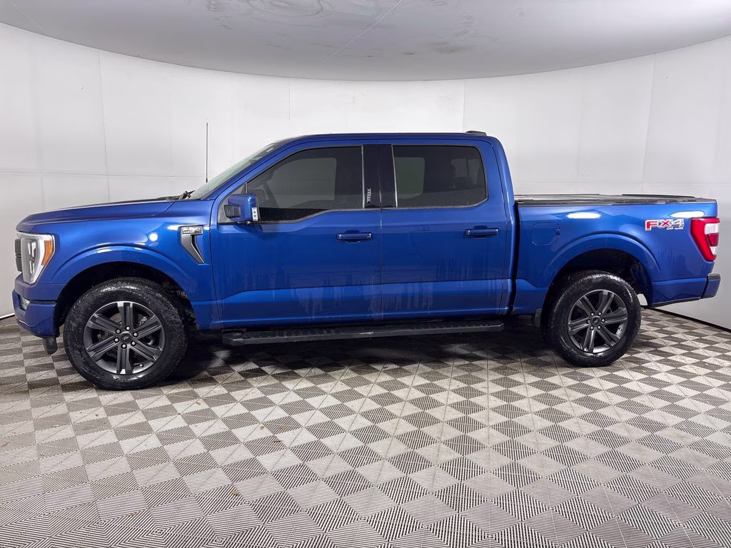 2023 Atlas Blue Metallic Ford F-150 XL 4X4 Truck