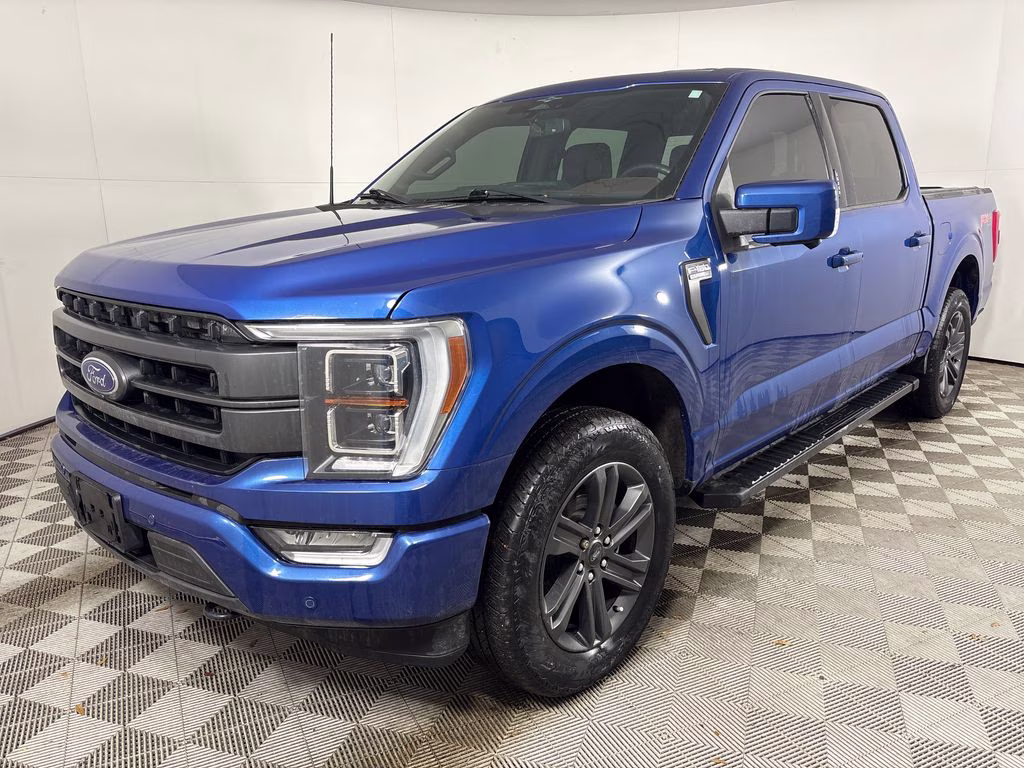 2023 Atlas Blue Metallic Ford F-150 XL 4X4 Truck