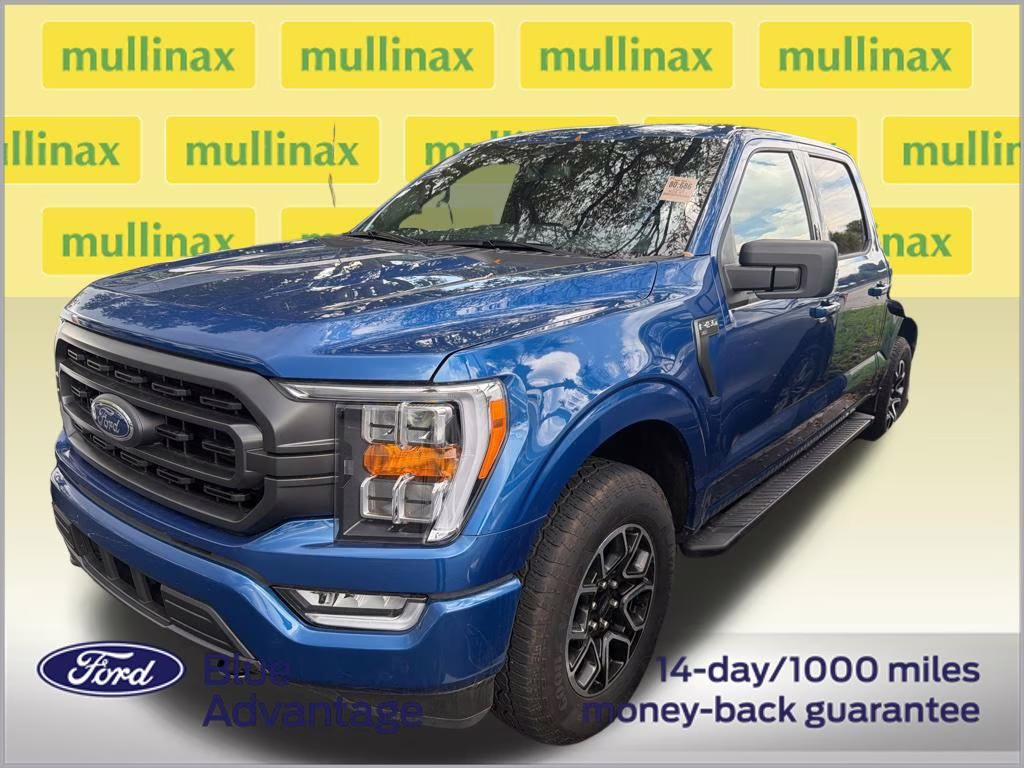 2023 Atlas Blue Metallic Ford F-150 XLT 4X4 Truck