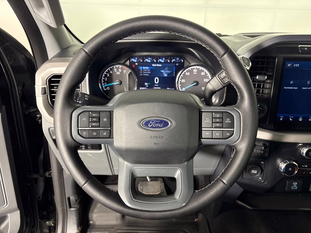 2023 Agate Black Metallic Ford F-150 XLT 4X4 Truck