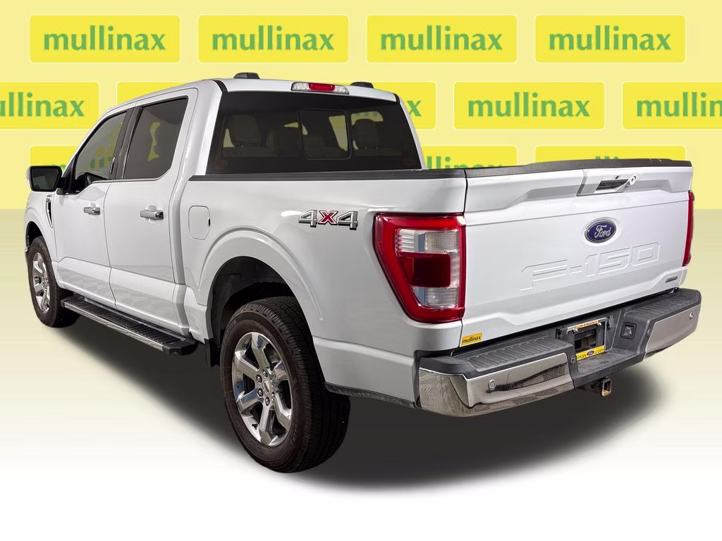 2021 White Metallic Ford F-150 Lariat 4X4 Truck