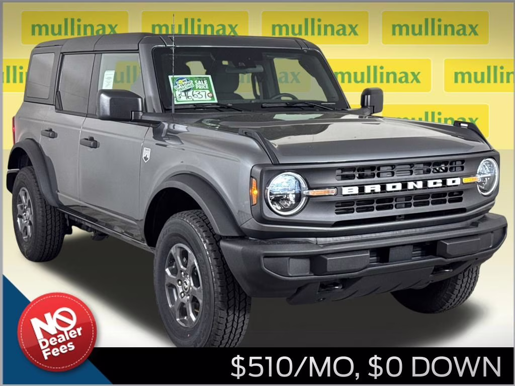 2026 Carbonized Gray Metallic Ford Bronco Big Bend 4X4 SUV
