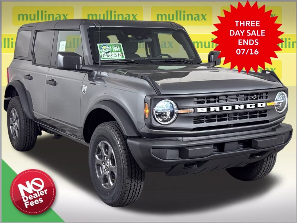 2026 Carbonized Gray Metallic Ford Bronco Big Bend 4X4 SUV