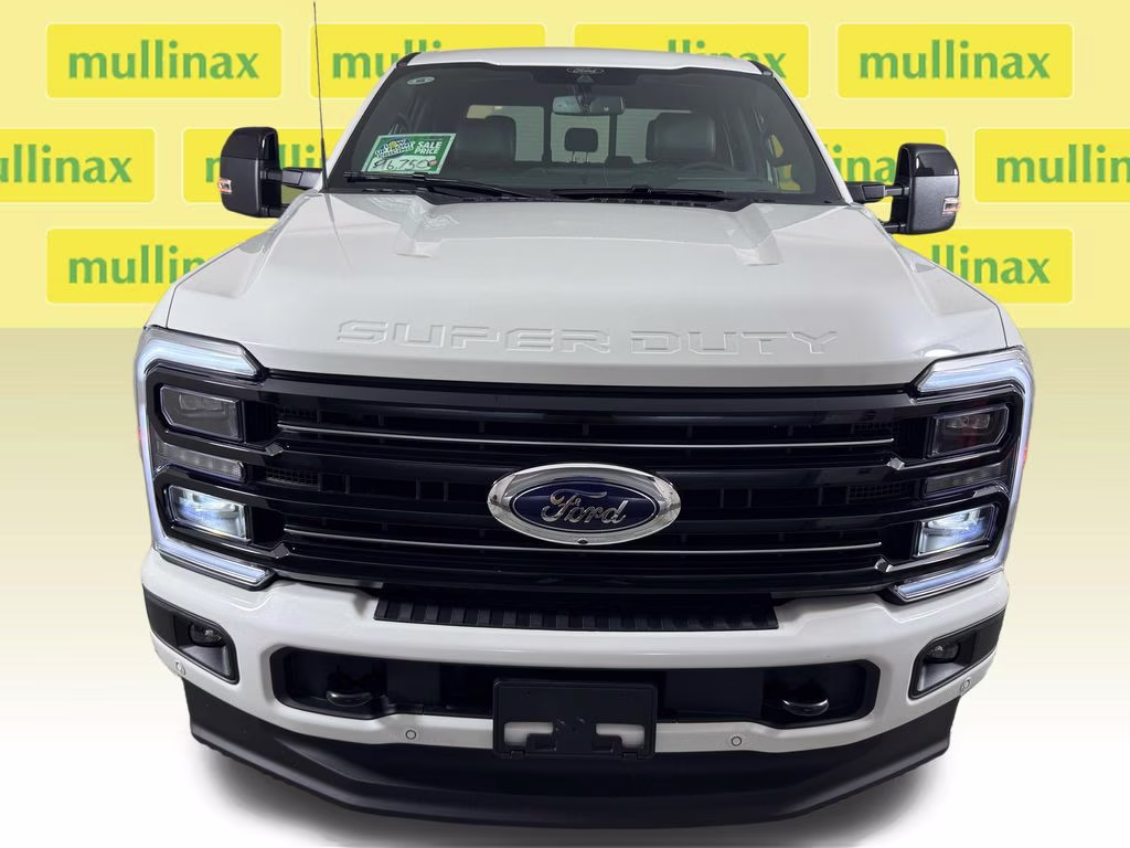2026 Star White Metallic Tri-Coat Ford Super Duty F-350 SRW Platinum 4X4 Truck
