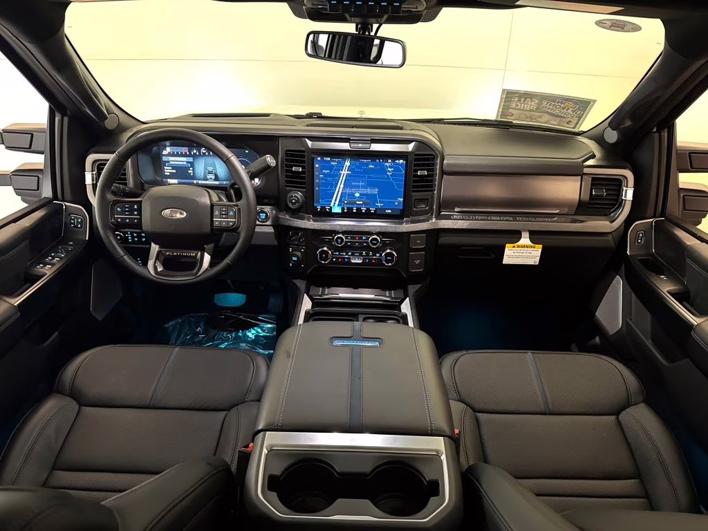 2026 Star White Metallic Tri-Coat Ford Super Duty F-350 SRW Platinum 4X4 Truck