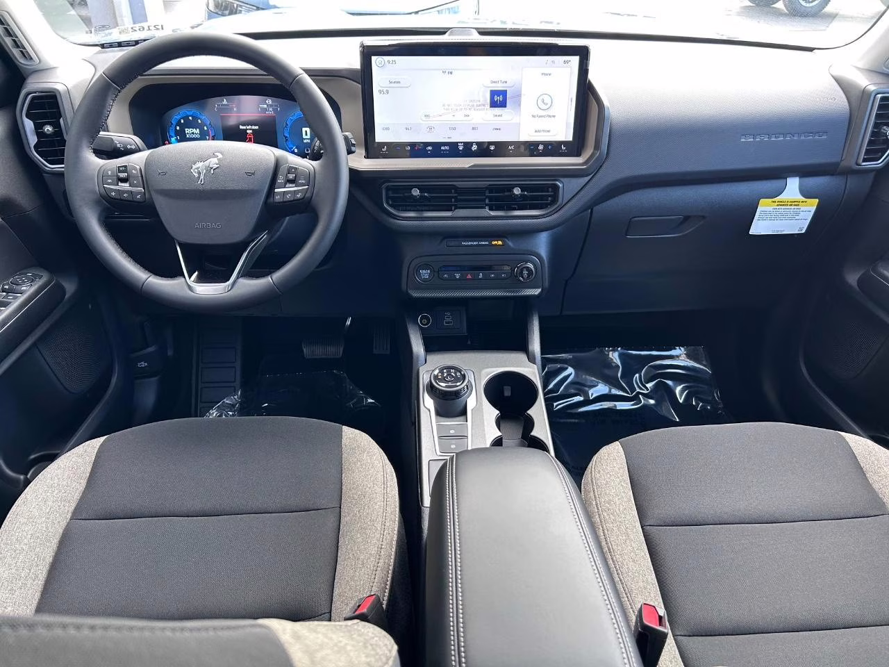 2025 Azure Gray Metallic Tri-Coat Ford Bronco Sport Big Bend 4X4 SUV