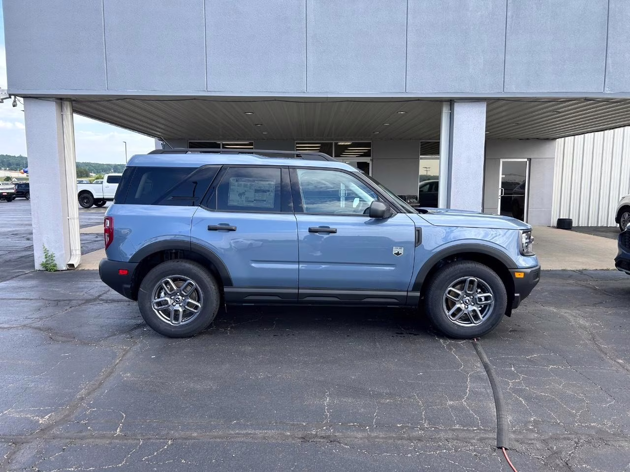 2025 Azure Gray Metallic Tri-Coat Ford Bronco Sport Big Bend 4X4 SUV
