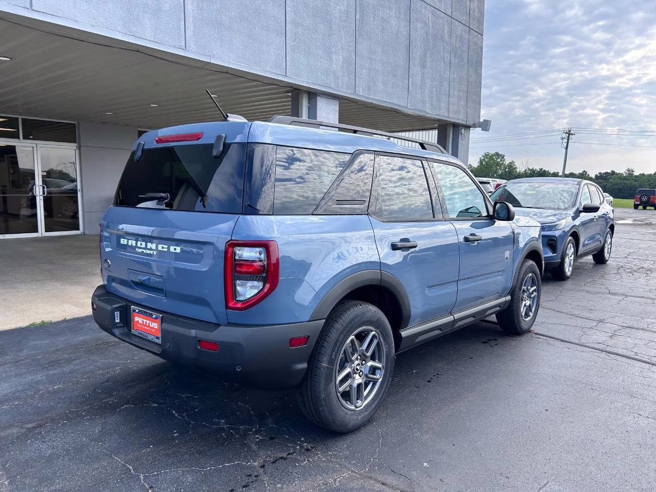2025 Azure Gray Metallic Tri-Coat Ford Bronco Sport Big Bend 4X4 SUV