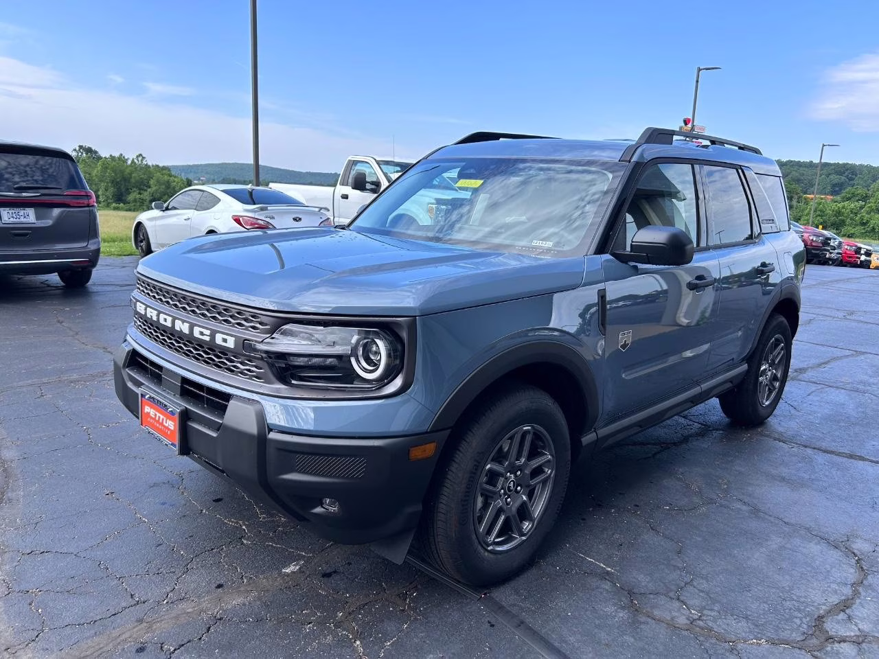 2025 Azure Gray Metallic Tri-Coat Ford Bronco Sport Big Bend 4X4 SUV