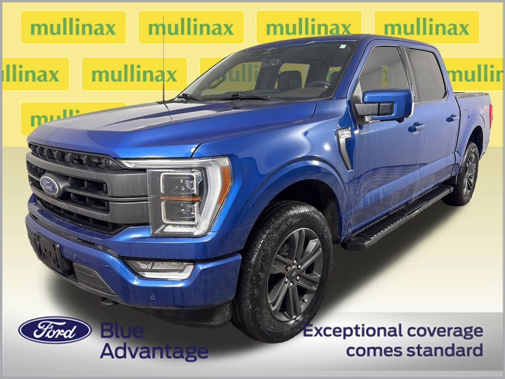 2023 Atlas Blue Metallic Ford F-150 Lariat 4X4 Truck