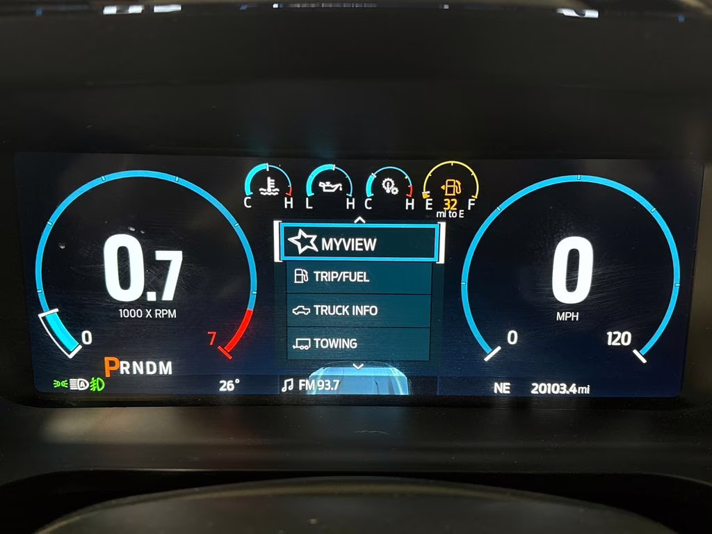 2023 Atlas Blue Metallic Ford F-150 Lariat 4X4 Truck