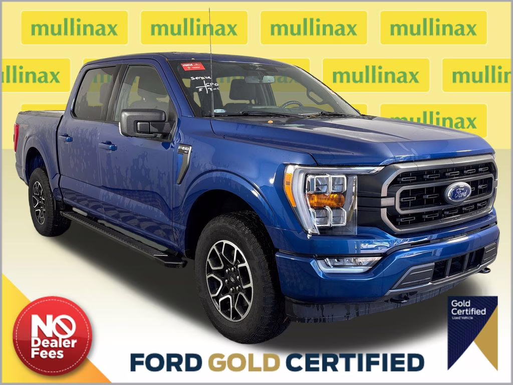 2023 Atlas Blue Metallic Ford F-150 XLT 4X4 Truck