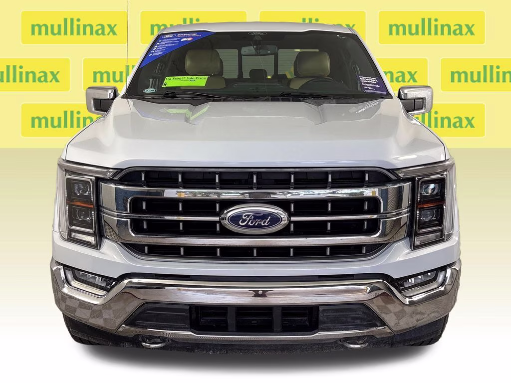 2021 White Metallic Ford F-150 Lariat 4X4 Truck