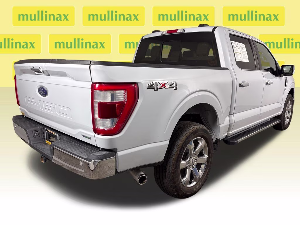 2021 White Metallic Ford F-150 Lariat 4X4 Truck