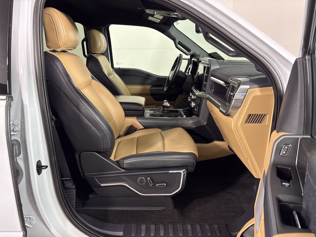 2021 White Metallic Ford F-150 Lariat 4X4 Truck