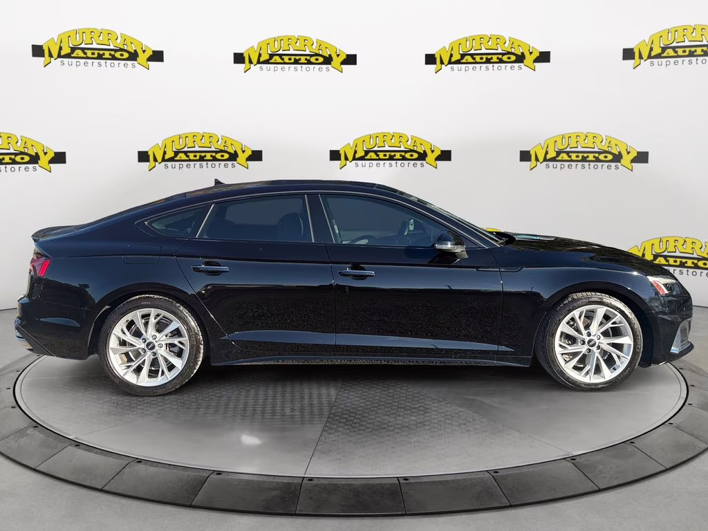 2022 Mythos Black Metallic Audi A5 Sportback Premium Plus AWD Hatchback