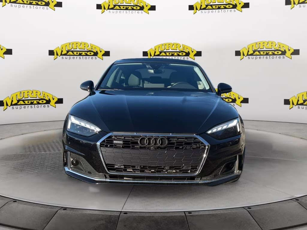 2022 Mythos Black Metallic Audi A5 Sportback Premium Plus AWD Hatchback