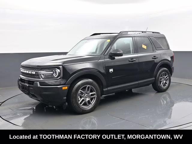 2025 Shadow Black Ford Bronco Sport Big Bend 4X4 SUV