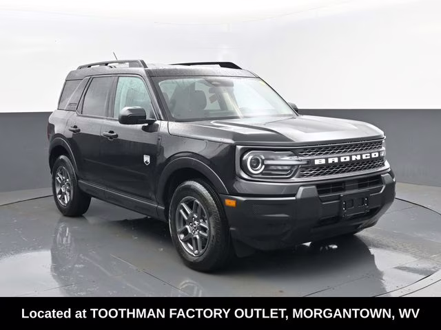 2025 Shadow Black Ford Bronco Sport Big Bend 4X4 SUV