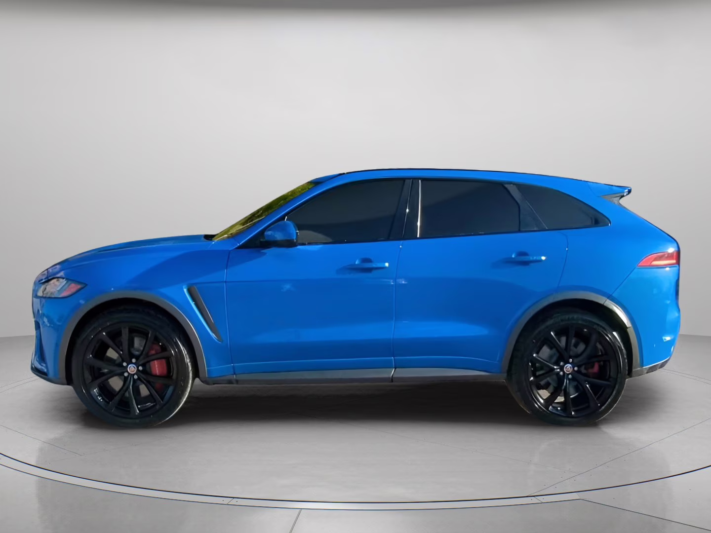 2020 Ultra Blue Metallic Jaguar F-PACE SVR AWD SUV