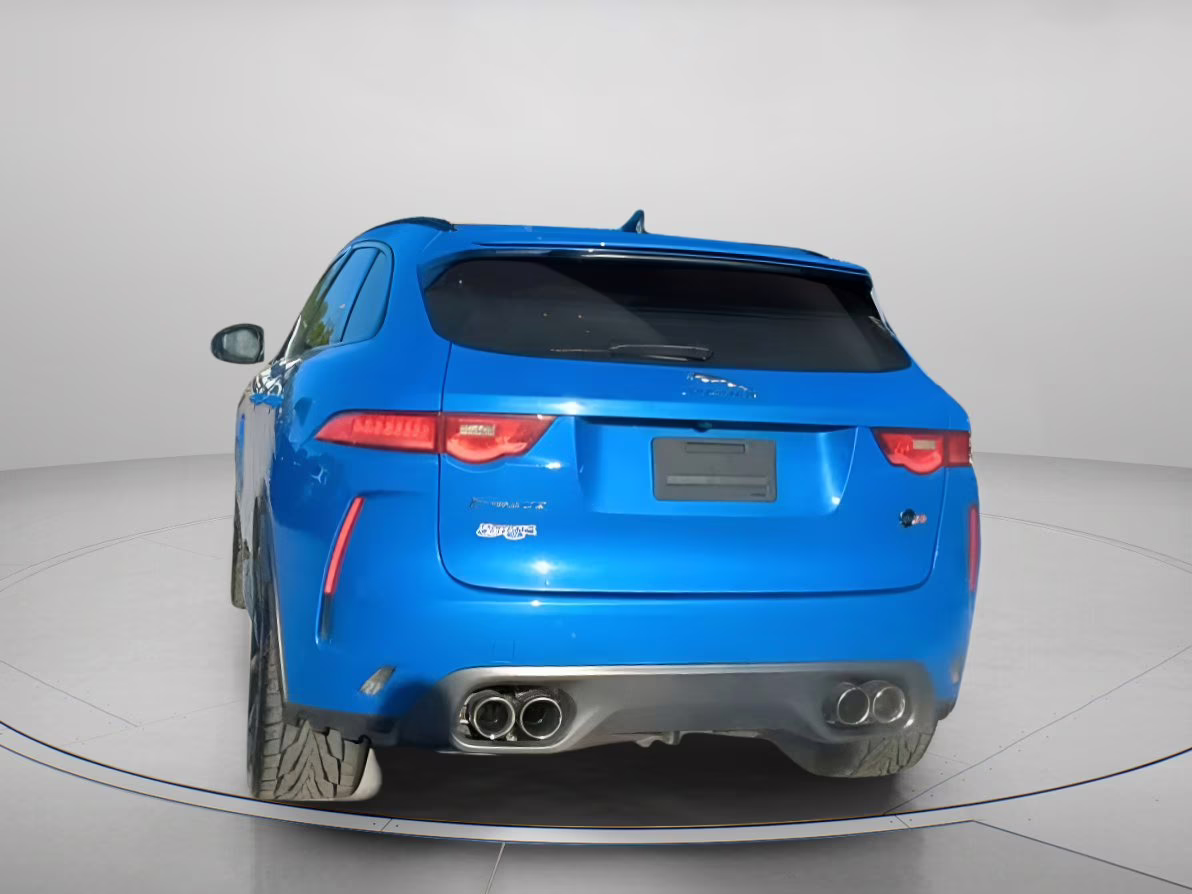 2020 Ultra Blue Metallic Jaguar F-PACE SVR AWD SUV