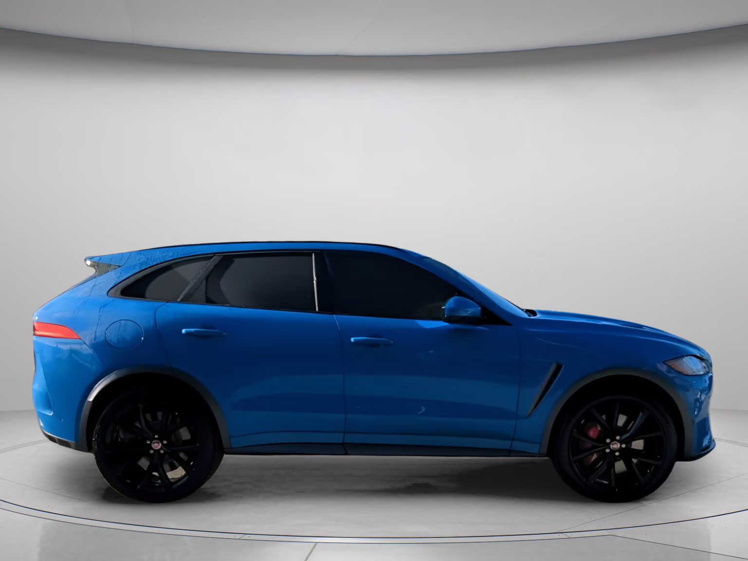 2020 Ultra Blue Metallic Jaguar F-PACE SVR AWD SUV
