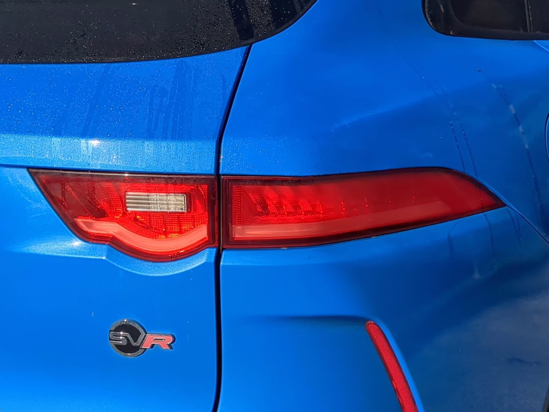 2020 Ultra Blue Metallic Jaguar F-PACE SVR AWD SUV