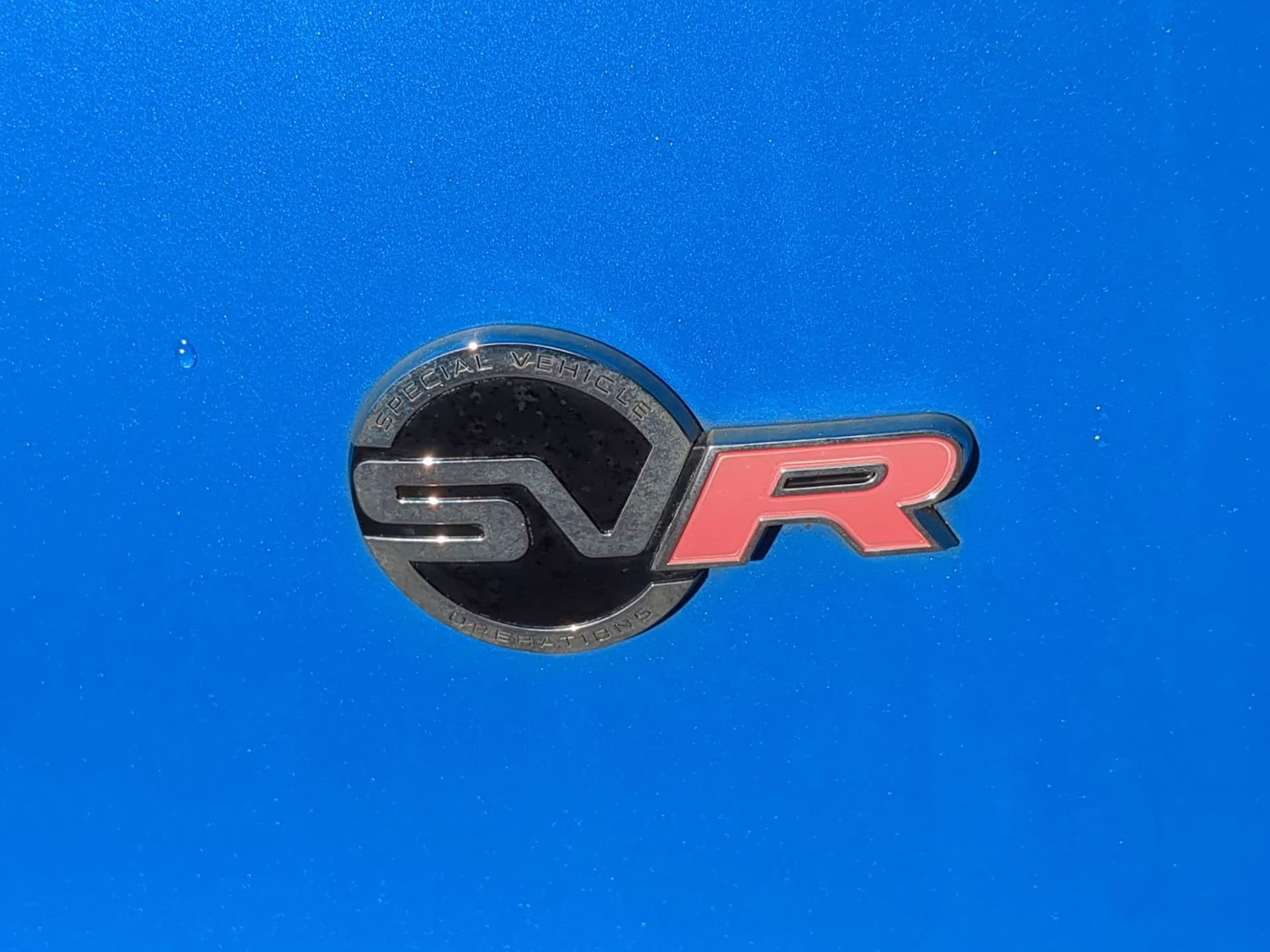 2020 Ultra Blue Metallic Jaguar F-PACE SVR AWD SUV