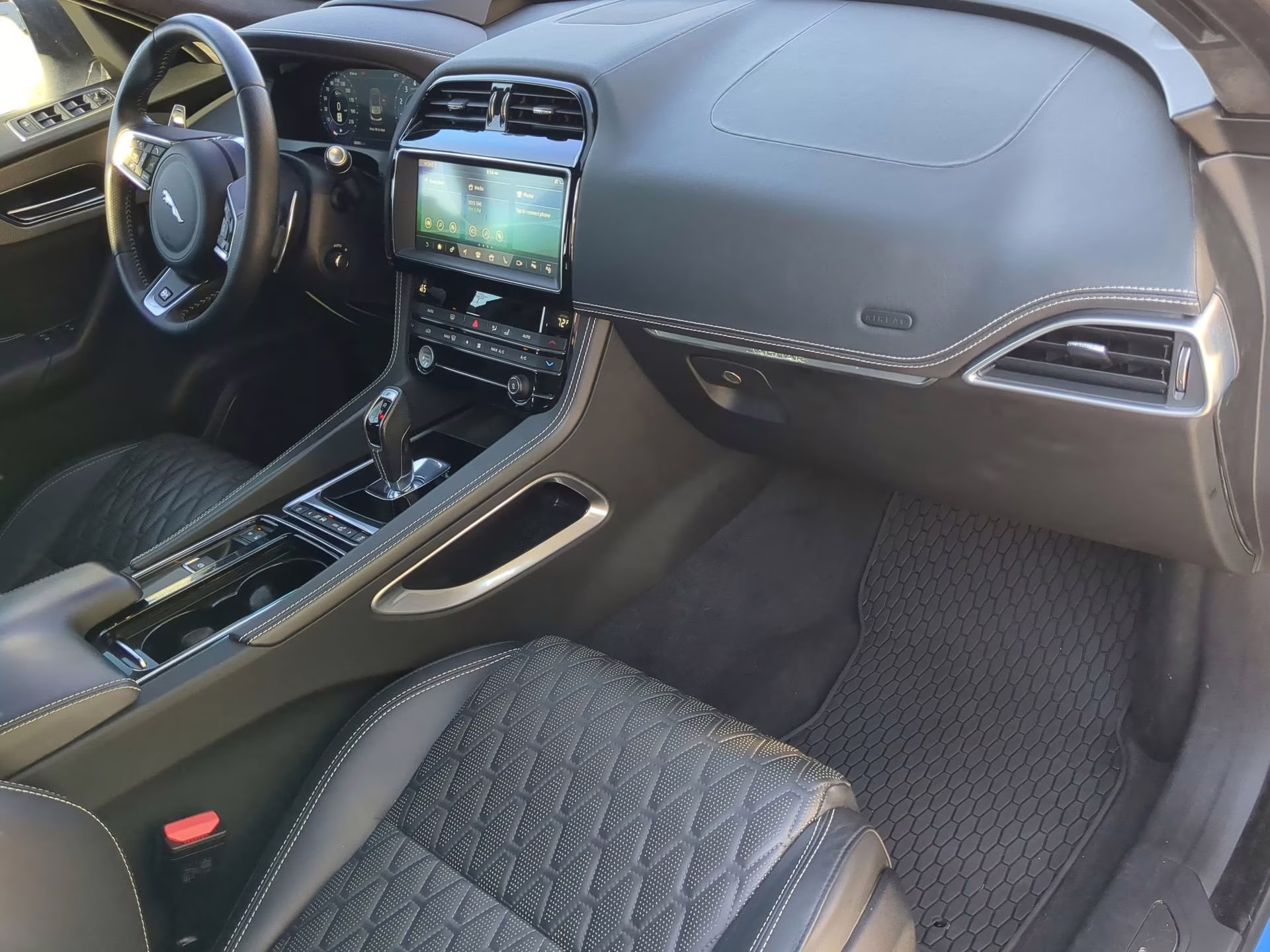 2020 Ultra Blue Metallic Jaguar F-PACE SVR AWD SUV